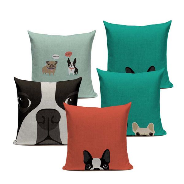 linen boston terrier french bulldog gifts luxury cushion animal pillow case 45cmx45cm square chair custom cushions
linen boston terrier french bulldog gifts luxury cushion animal pillow case 45cmx45cm square chair custom cushions