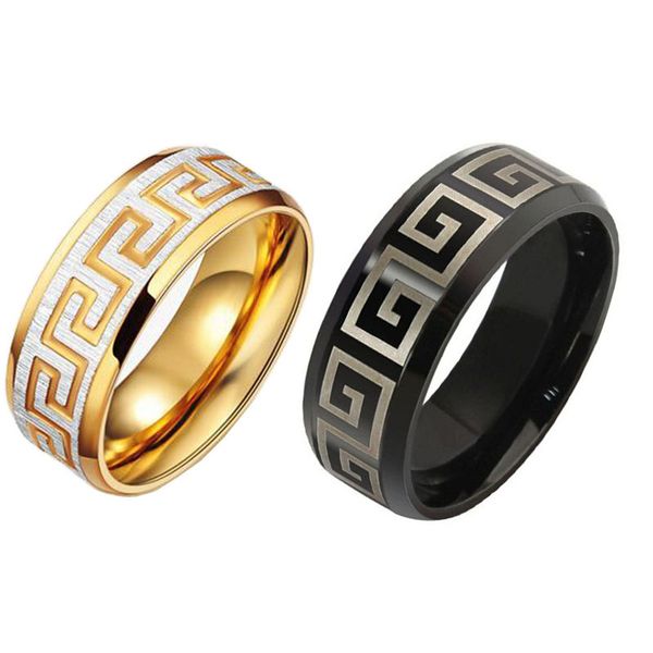 316l titanium steel gold black men stripe band ring lovers couple ring women wedding jewelry nice gift husband boyfriend wife no fade, Silver
316l titanium steel gold black men stripe band ring lovers couple ring women wedding jewelry nice gift husband boyfriend wife no fade, Silver