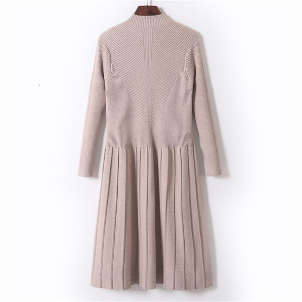 2021 new eegant ol turtleneck slim long sweater women thick knit autumn winter female a-line basic dress casual 7oc2, Black;gray
2021 new eegant ol turtleneck slim long sweater women thick knit autumn winter female a-line basic dress casual 7oc2, Black;gray