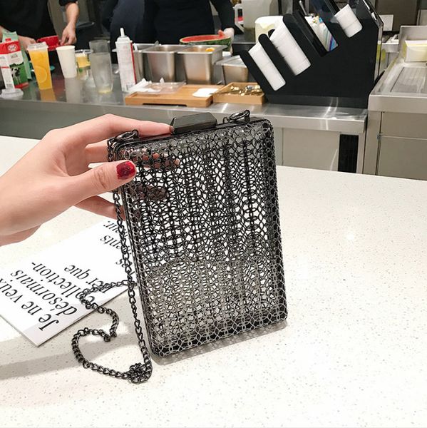 hollow metal women shoulder bag gold cages square clutch evening ladies luxury wedding party crossbody purse handbag
hollow metal women shoulder bag gold cages square clutch evening ladies luxury wedding party crossbody purse handbag