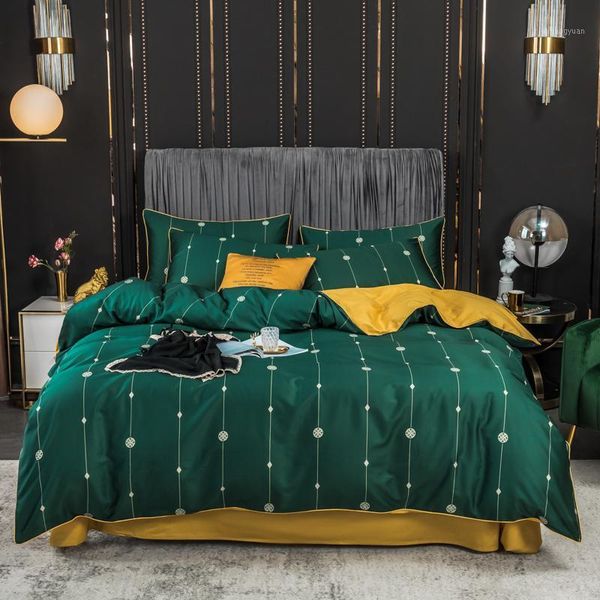 3/4pcs bright green and yellow duvet cover set 100% cotton sateen bedding sets single double king size bed linen luxury bedsheet1
3/4pcs bright green and yellow duvet cover set 100% cotton sateen bedding sets single double king size bed linen luxury bedsheet1