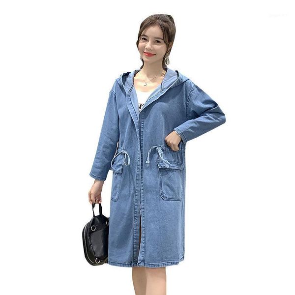 large size women's autumn and winter windb new hooded long section extra large size denim coat female fat mm loose windbreaker1, Tan;black
large size women's autumn and winter windb new hooded long section extra large size denim coat female fat mm loose windbreaker1, Tan;black