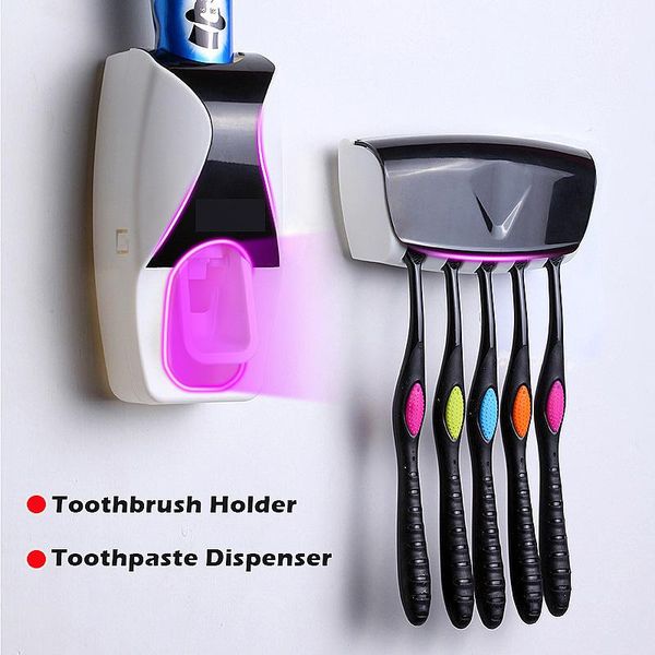 bath accessory set dust-proof toothbrush holder with automatic toothpaste dispenser wall mount storage rack bathroom accessories squeezer
bath accessory set dust-proof toothbrush holder with automatic toothpaste dispenser wall mount storage rack bathroom accessories squeezer