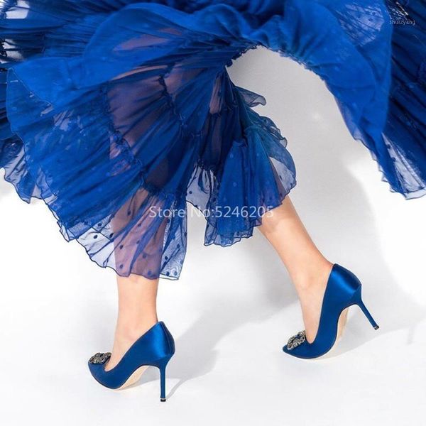 women high heels 8/10cm pointed toe pumps chic ladies wedding shoes crystal embellished blue white satin sapato feminino1, Black
women high heels 8/10cm pointed toe pumps chic ladies wedding shoes crystal embellished blue white satin sapato feminino1, Black