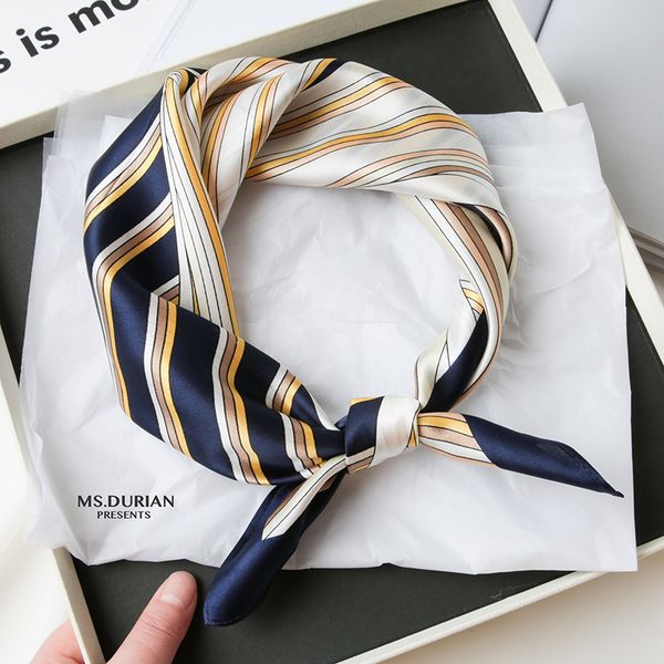 spring and autumn fashion new versatile thin women mulberry small square 100% foreign style silk scarves for, Blue;gray
spring and autumn fashion new versatile thin women mulberry small square 100% foreign style silk scarves for, Blue;gray