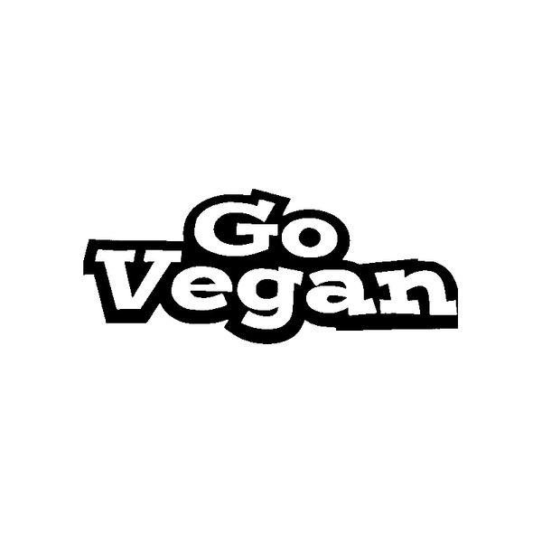 15cm*6.2cm go vegan fashion retro-reflective vinyl decoration car window sticker decal c15-2536
15cm*6.2cm go vegan fashion retro-reflective vinyl decoration car window sticker decal c15-2536