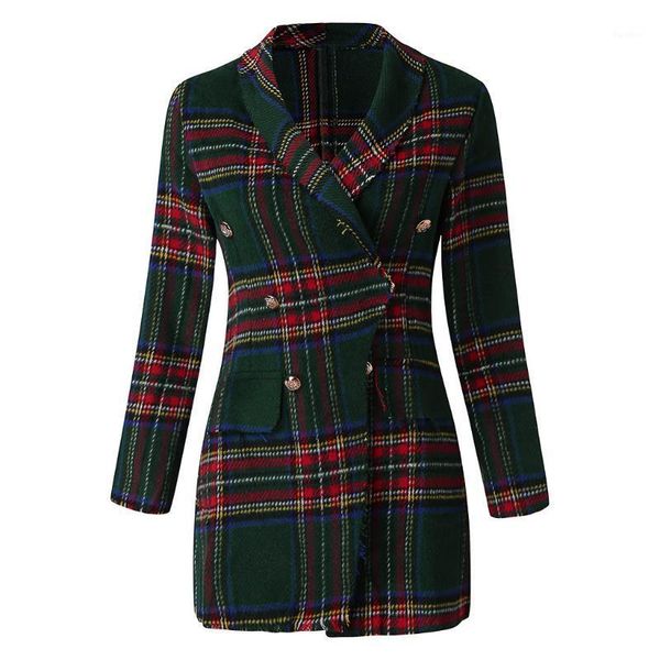 2020 women's autumn and winter plaid long-sleeved double-sided clothes sweater coat jackets for women jacket women jackets1, Black;brown
2020 women's autumn and winter plaid long-sleeved double-sided clothes sweater coat jackets for women jacket women jackets1, Black;brown