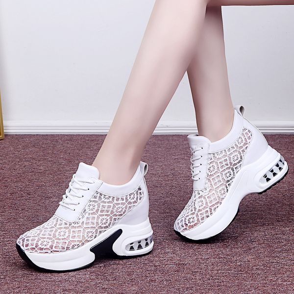 rimocy summer breathable mesh chunky platform sneakers women lace floral hollow out white shoes woman hidden heels casual shoes 1020, Black;white
rimocy summer breathable mesh chunky platform sneakers women lace floral hollow out white shoes woman hidden heels casual shoes 1020, Black;white