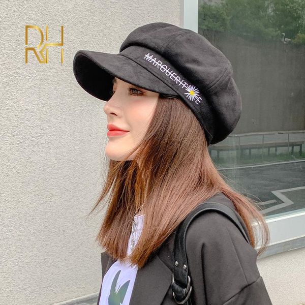 stingy brim hats autumn winter floral embroidery beret for women french berets fashion female black sboy cap rh, Blue;gray
stingy brim hats autumn winter floral embroidery beret for women french berets fashion female black sboy cap rh, Blue;gray