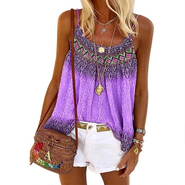 womens hand painted printed vest, sleeveless round neck spaghetti belt pullover summer loose breathable skin friendly drop shipping, White
womens hand painted printed vest, sleeveless round neck spaghetti belt pullover summer loose breathable skin friendly drop shipping, White