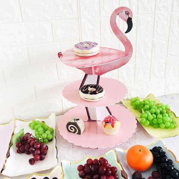 tjsjl new three-layer flamingo party table decorative party new three-layer flamingo cake rack paper cake dessert dessert table decorative p
tjsjl new three-layer flamingo party table decorative party new three-layer flamingo cake rack paper cake dessert dessert table decorative p