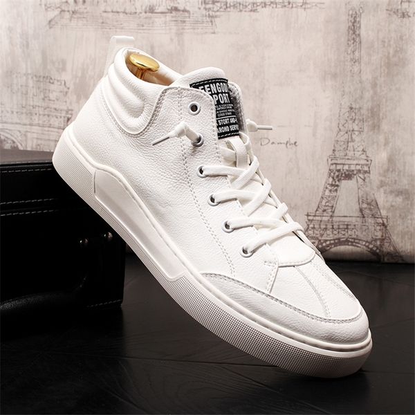 black friday casual real leather white sweaty sports flat shoes men's