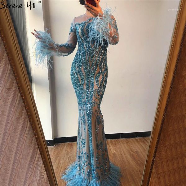serene hill dubai luxury blue mermaid evening dress long sleeve feathers sequins evening gown 2019 cla609321, White;black
serene hill dubai luxury blue mermaid evening dress long sleeve feathers sequins evening gown 2019 cla609321, White;black