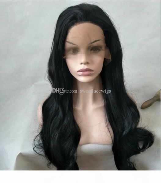 synthetic lace front wig with bangs long black body wave hair synthetic hair wigs for black women
synthetic lace front wig with bangs long black body wave hair synthetic hair wigs for black women