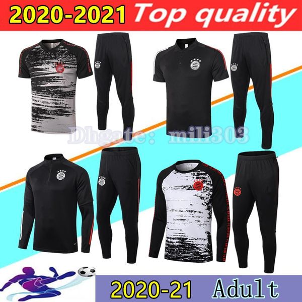 20 21 bayern soccer tracksuit set 2020 2021 lewandowski sane robben robben short sleeve polo training suit survetement jogging set, Black;white
20 21 bayern soccer tracksuit set 2020 2021 lewandowski sane robben robben short sleeve polo training suit survetement jogging set, Black;white