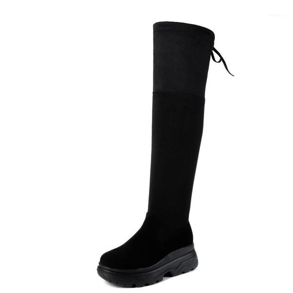 boots 2021 fashion women snow autumn winter ladies flat bottom shoes over the knee thigh high suede long1, Black
boots 2021 fashion women snow autumn winter ladies flat bottom shoes over the knee thigh high suede long1, Black