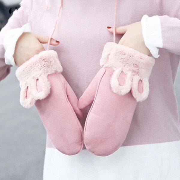 1pair new design solid color winter gloves for women ladies girls thick warm outdoor gloves mittens female plus velvet mittens, Blue;gray
1pair new design solid color winter gloves for women ladies girls thick warm outdoor gloves mittens female plus velvet mittens, Blue;gray