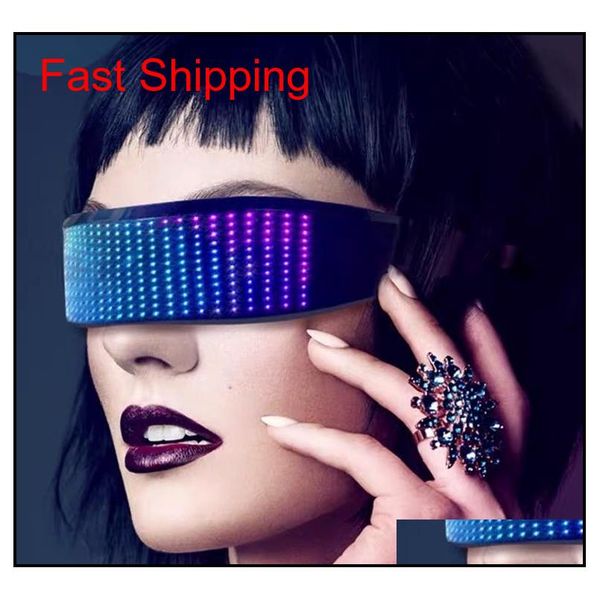 original 1010 rgb led party glasses bluetooth app control shield luminous glasses diy app control cyberpunk party bar vs sunglasses swlod
original 1010 rgb led party glasses bluetooth app control shield luminous glasses diy app control cyberpunk party bar vs sunglasses swlod
