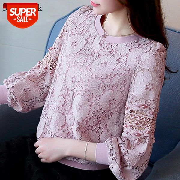 2021 autumn solid lace women blouses long sleeve blouses women casual knitted floral pullover shirts blusas 668c 30 #cg8p, White
2021 autumn solid lace women blouses long sleeve blouses women casual knitted floral pullover shirts blusas 668c 30 #cg8p, White