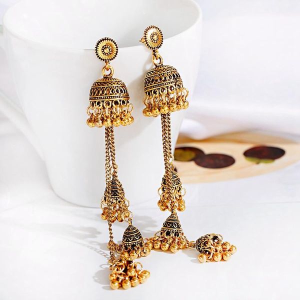 ethnic gold afghan long tassel bead drop earrinngs bollywood jewellery bell jhumka earrings wedding jewelry, Silver
ethnic gold afghan long tassel bead drop earrinngs bollywood jewellery bell jhumka earrings wedding jewelry, Silver