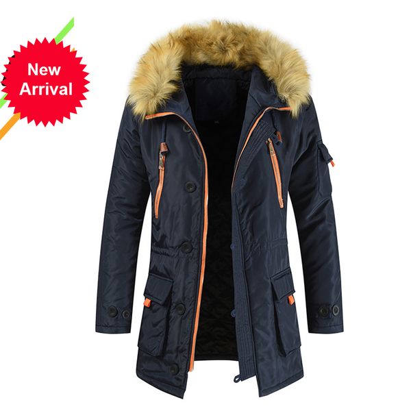 2021 new jacket men padded parka russia man winter coat artificial fur big pockets medium-long thick parkas snowjacket gheg, Black
2021 new jacket men padded parka russia man winter coat artificial fur big pockets medium-long thick parkas snowjacket gheg, Black