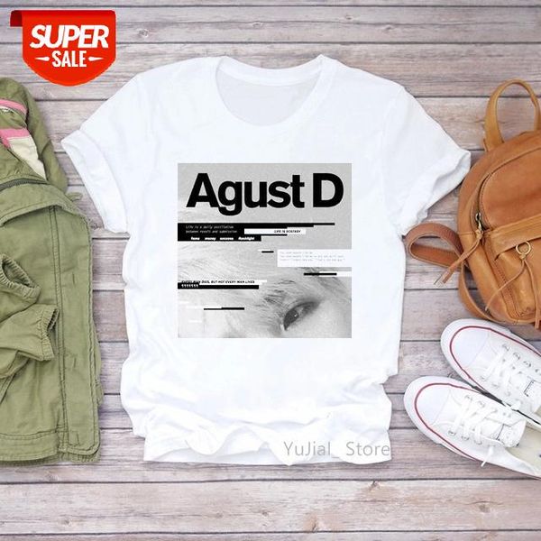 2021 agust d tshirts women korean style clothes funny t shirt femme d-2 album hip hop cool female t-shirt streetwear #t39z, White
2021 agust d tshirts women korean style clothes funny t shirt femme d-2 album hip hop cool female t-shirt streetwear #t39z, White