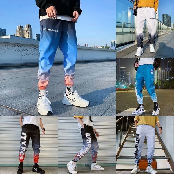 arzfv ins ankle-tied gradient loose men's capri hip-hop gradient pants men's fashion brand cropped couple casual super sports crop, Blue
arzfv ins ankle-tied gradient loose men's capri hip-hop gradient pants men's fashion brand cropped couple casual super sports crop, Blue
