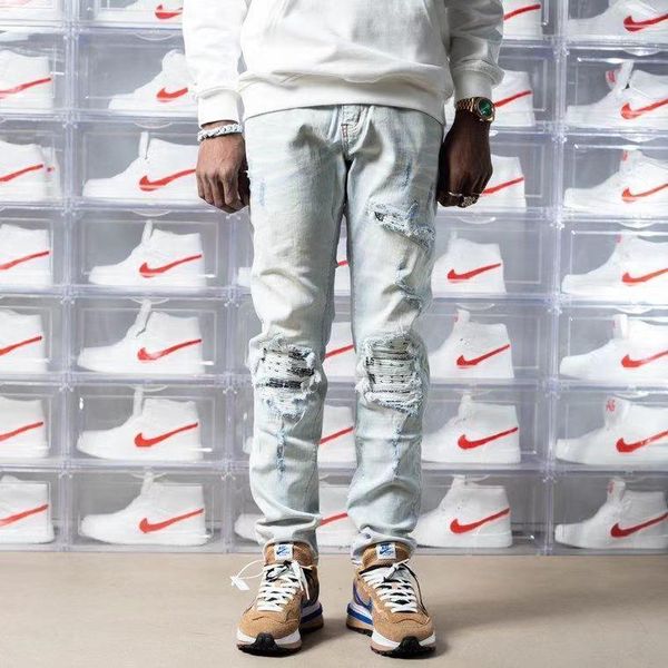 wb12690 fashion men's pants 2020 runway european design party style men's clothing1, Blue
wb12690 fashion men's pants 2020 runway european design party style men's clothing1, Blue