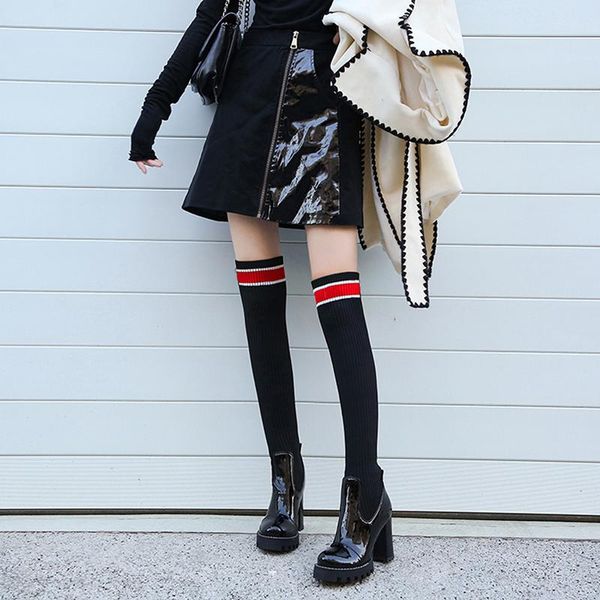 2020 winter over the knee women boots stretch fabrics high heel slip on shoes pointed toe woman long boots size 34-42, Black
2020 winter over the knee women boots stretch fabrics high heel slip on shoes pointed toe woman long boots size 34-42, Black