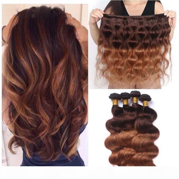 brazilian human hair weaves ombre body wave 3 4 bundles two tone colored 4 30# dark brown ombre wavy human hair weft extensions, Black
brazilian human hair weaves ombre body wave 3 4 bundles two tone colored 4 30# dark brown ombre wavy human hair weft extensions, Black