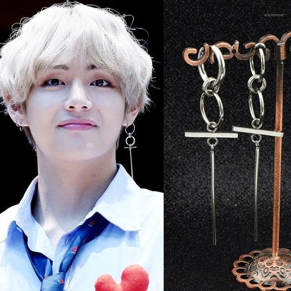 Rock Long hoop earring stainless steel for men korean style fake piercing earring punk hip-hop1, Golden;silver
Rock Long hoop earring stainless steel for men korean style fake piercing earring punk hip-hop1, Golden;silver
