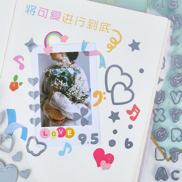 silver alphabet sticker scrapbook album p wall bullet journal label making planner decoration diy gift sealing stickers
silver alphabet sticker scrapbook album p wall bullet journal label making planner decoration diy gift sealing stickers