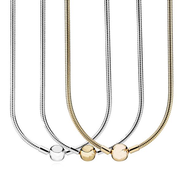for original moments lobster ball clasp smooth snake chain necklace 925 sterling silver bead charm fine diy jewelry
for original moments lobster ball clasp smooth snake chain necklace 925 sterling silver bead charm fine diy jewelry
