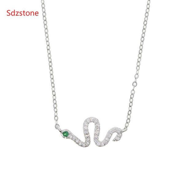 chains fashion european women snake pendant necklace 925 sterling silver zircon long animal girl gift
chains fashion european women snake pendant necklace 925 sterling silver zircon long animal girl gift