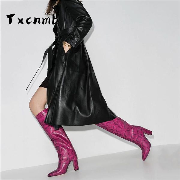 boots txcnmb 2021 brand women genuine leather thick high heels autumn winter cowboy western knee shoes, Black
boots txcnmb 2021 brand women genuine leather thick high heels autumn winter cowboy western knee shoes, Black