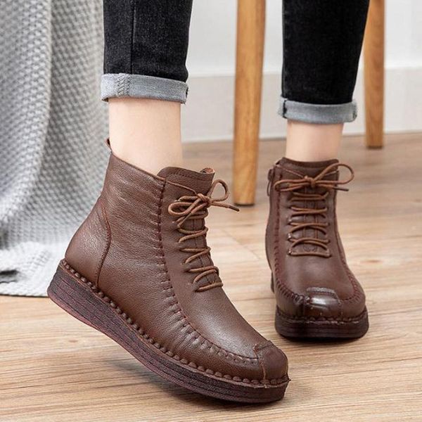 winter warm cotton shoes women leather plus velvet short boots platform women boots large size black leather snow boty
winter warm cotton shoes women leather plus velvet short boots platform women boots large size black leather snow boty