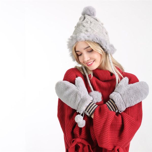 beanies women earmuffs hat solid color hanging pom hats thickening ladies knitted warm cap for 40de22
beanies women earmuffs hat solid color hanging pom hats thickening ladies knitted warm cap for 40de22