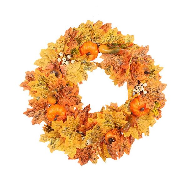 fall harvest wreath artificial autumn wreath pumpkins white berries for front door decoration
fall harvest wreath artificial autumn wreath pumpkins white berries for front door decoration