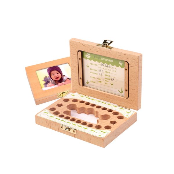 simple style wooden children's p frame deciduous tooth preservation box baby newborn teeth collection growth memorial box lj201105
simple style wooden children's p frame deciduous tooth preservation box baby newborn teeth collection growth memorial box lj201105