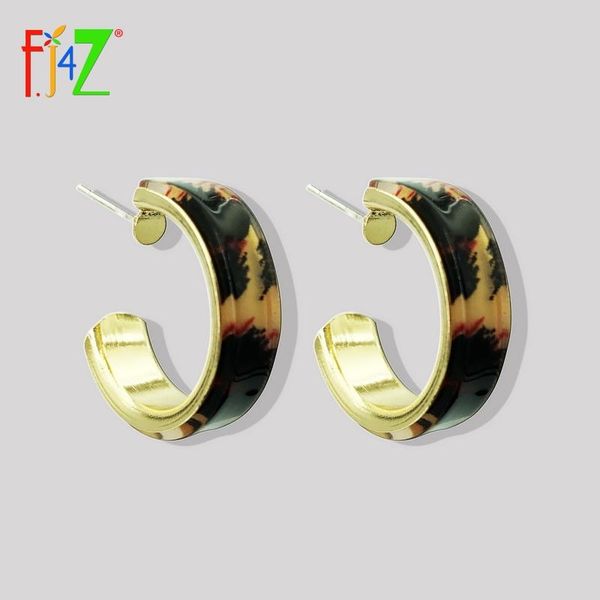 hoop & huggie f.j4z open earrings woman vintage baroque textured acrylic c ear hoops drop jewelry, Golden;silver
hoop & huggie f.j4z open earrings woman vintage baroque textured acrylic c ear hoops drop jewelry, Golden;silver
