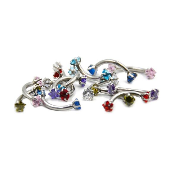 showlove-1pcs хирургическая сталь zircon interally threaded star round zircon cartilage серьезные брови кольцо пирсинг ювелирные изделия 16g, Silver
showlove-1pcs хирургическая сталь zircon interally threaded star round zircon cartilage серьезные брови кольцо пирсинг ювелирные изделия 16g, Silver