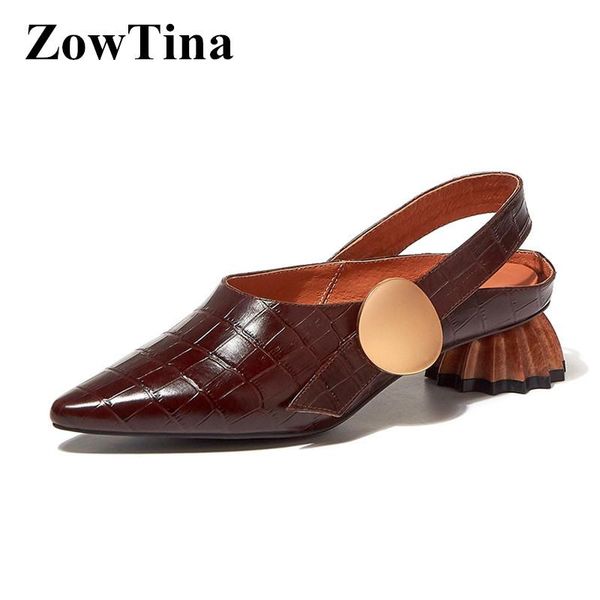 pointed toe women slingback pumps metal buckle decor 5cm chunky high heels summer shoes woman black leather sandalias feminina
pointed toe women slingback pumps metal buckle decor 5cm chunky high heels summer shoes woman black leather sandalias feminina