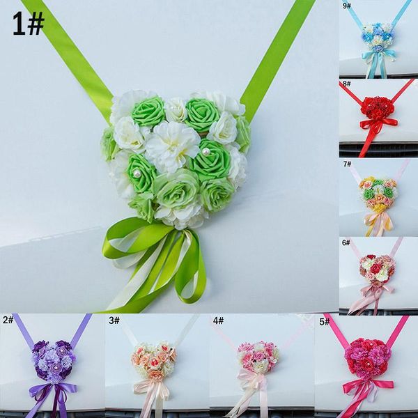 wedding car decoration artificial flowers ribbon bowknot wedding home decoration supplies b991
wedding car decoration artificial flowers ribbon bowknot wedding home decoration supplies b991