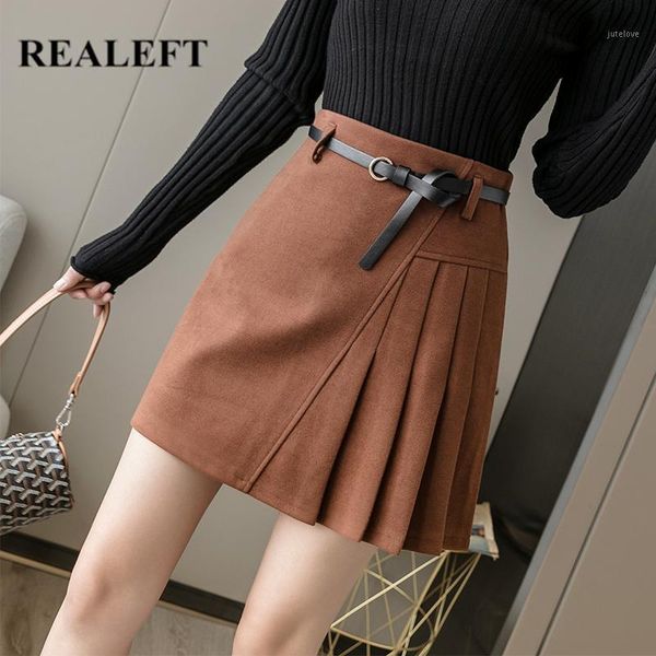 realeft 2020 new autumn winter elegant woolen women skater a-line skirts with belt high waist mini pleated skirts female1, Black
realeft 2020 new autumn winter elegant woolen women skater a-line skirts with belt high waist mini pleated skirts female1, Black