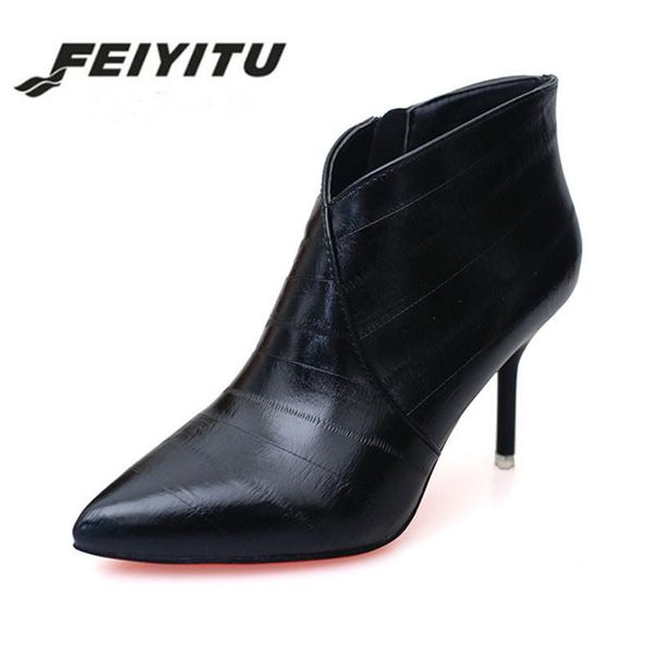 boots feiyitu 2021 autumn winter fashion lady handmade ankle for women pu high thin heel shoes womens, Black
boots feiyitu 2021 autumn winter fashion lady handmade ankle for women pu high thin heel shoes womens, Black