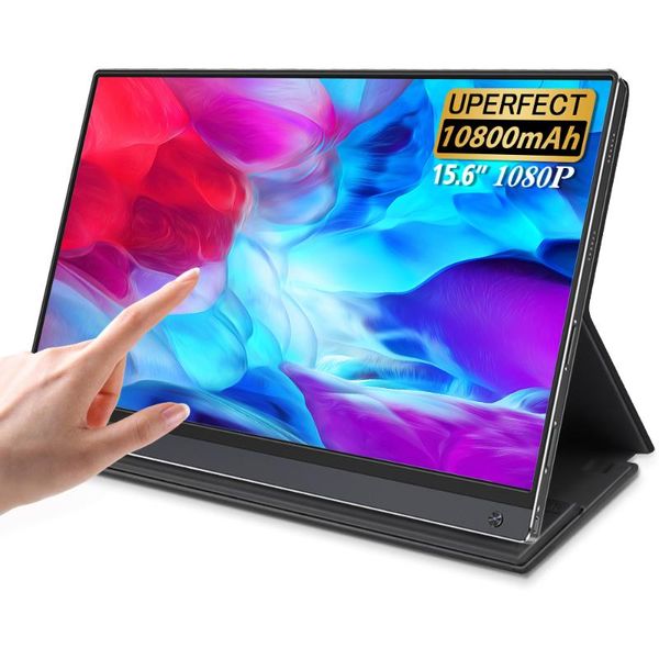 monitors uperfect rechargerable portable monitor touchscreen upgraded 15.6 inch ips hdr 1080p fhd usb c display built-in 10800mah battery
monitors uperfect rechargerable portable monitor touchscreen upgraded 15.6 inch ips hdr 1080p fhd usb c display built-in 10800mah battery