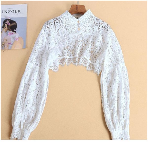 long sleeve lace fake collar shirt white detachable collar fake women vintage lace ladies false blouse collar ha qylcgj, Blue;red
long sleeve lace fake collar shirt white detachable collar fake women vintage lace ladies false blouse collar ha qylcgj, Blue;red