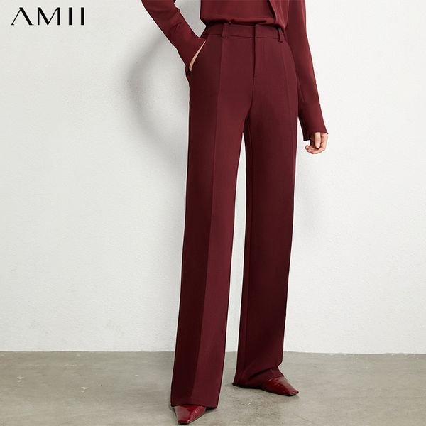 amii minimalism autumn winter causal women's pants fashion solid high waist wide leg pants suit pants female trousers 12040644 1020, Black;white
amii minimalism autumn winter causal women's pants fashion solid high waist wide leg pants suit pants female trousers 12040644 1020, Black;white
