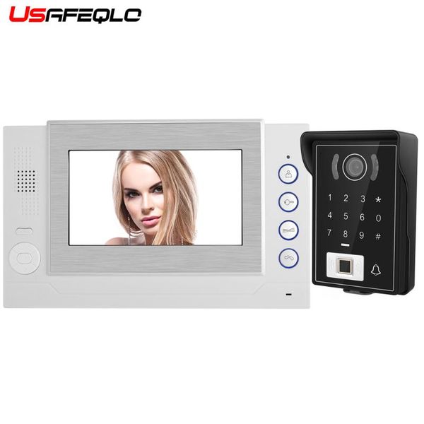 7inch color hands video door phone intercom system doorbell one monitor with waterproof camera
7inch color hands video door phone intercom system doorbell one monitor with waterproof camera