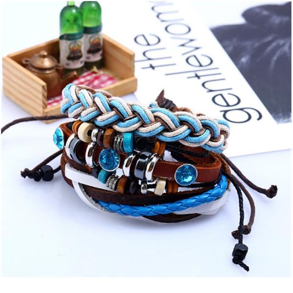 eif dock blue leather bracelets handmade jewelry bohemian style beaded multi strand bracelet set rope bracelet wom qylfss
eif dock blue leather bracelets handmade jewelry bohemian style beaded multi strand bracelet set rope bracelet wom qylfss